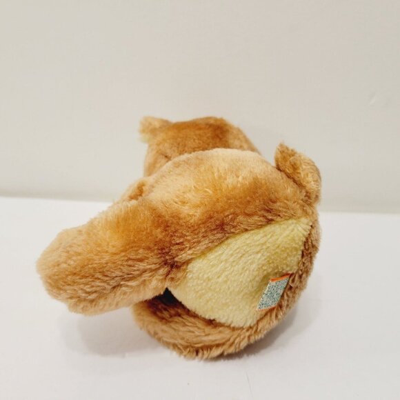 Vtg 1982 Tan Brown Dakin Hard Nose Eyes Teddy Bear Plush Stuffed Animal Toy - Picture 4 of 7